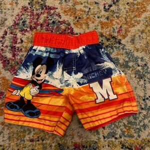 Mickey swim trunks